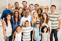 Diverse group of people